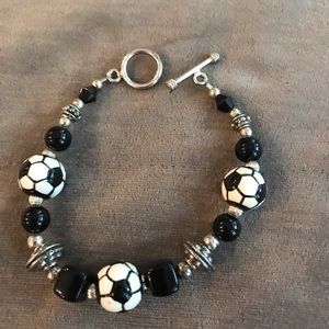 Soccer bracelet